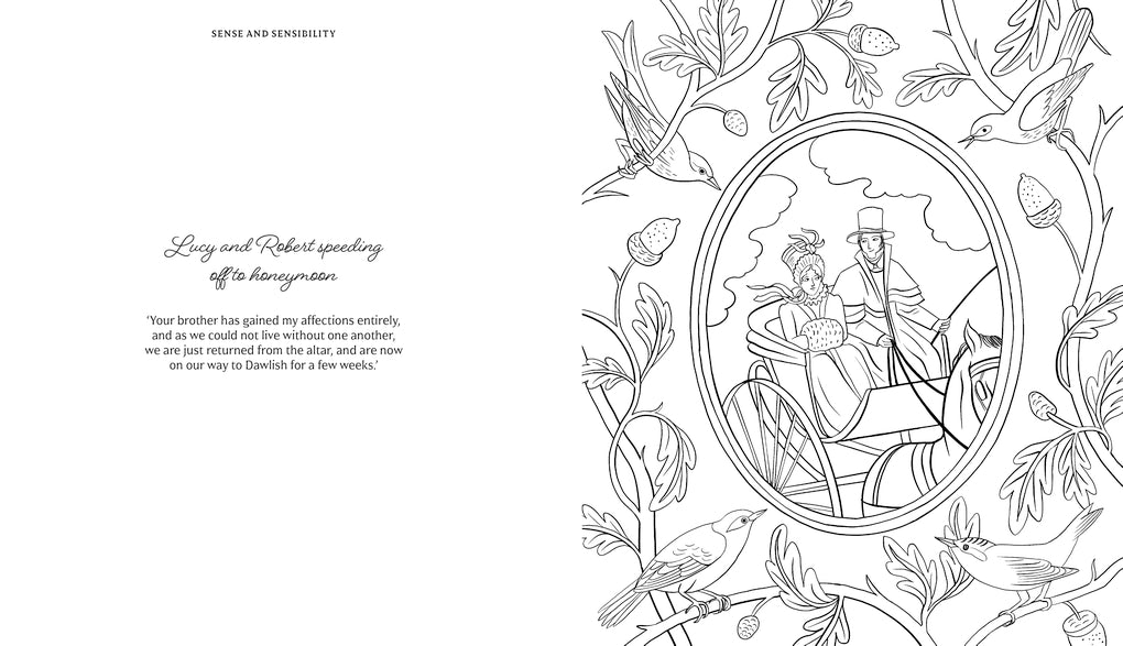 The World of Jane Austen Colouring Book by Eleanor Taylor, Eleanor Taylor