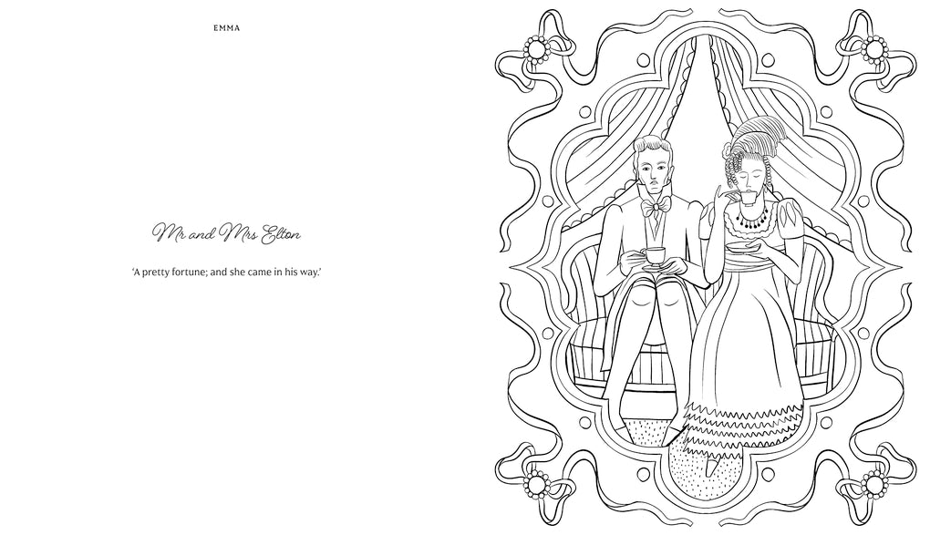 The World of Jane Austen Colouring Book by Eleanor Taylor, Eleanor Taylor