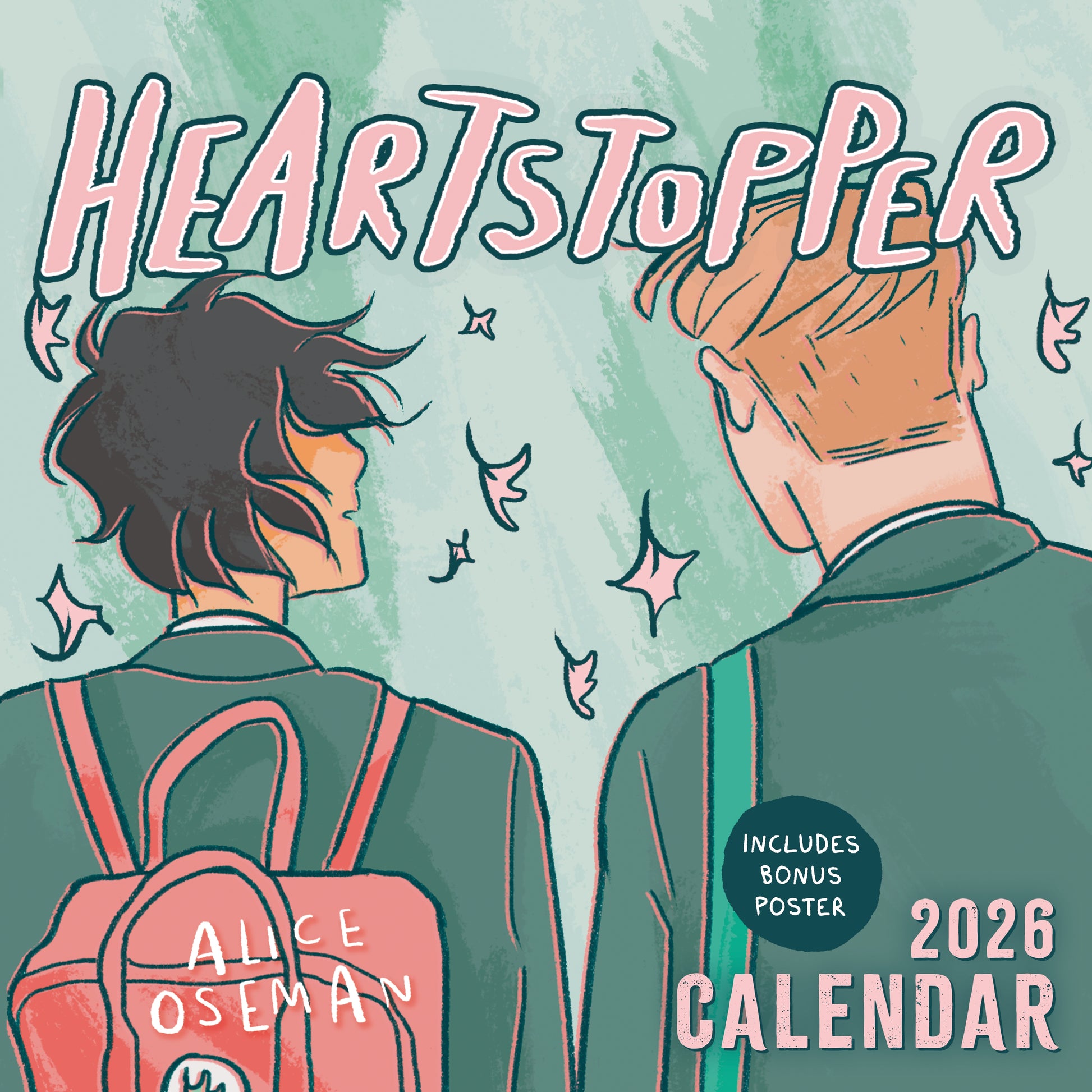 The Heartstopper 2026 Calendar by Alice Oseman