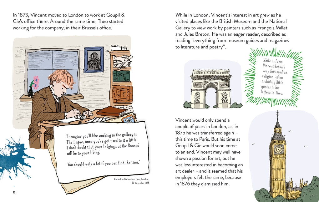 Little Guides to Great Lives: Vincent van Gogh by Emma Adams