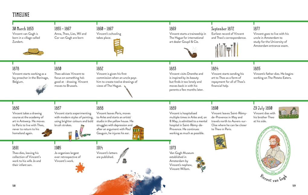 Little Guides to Great Lives: Vincent van Gogh by Emma Adams
