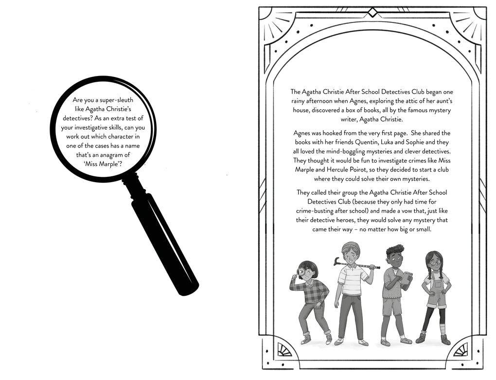 The Official Agatha Christie After School Detectives Club by Gareth Moore, Laura Jayne Ayres, Katie Kear