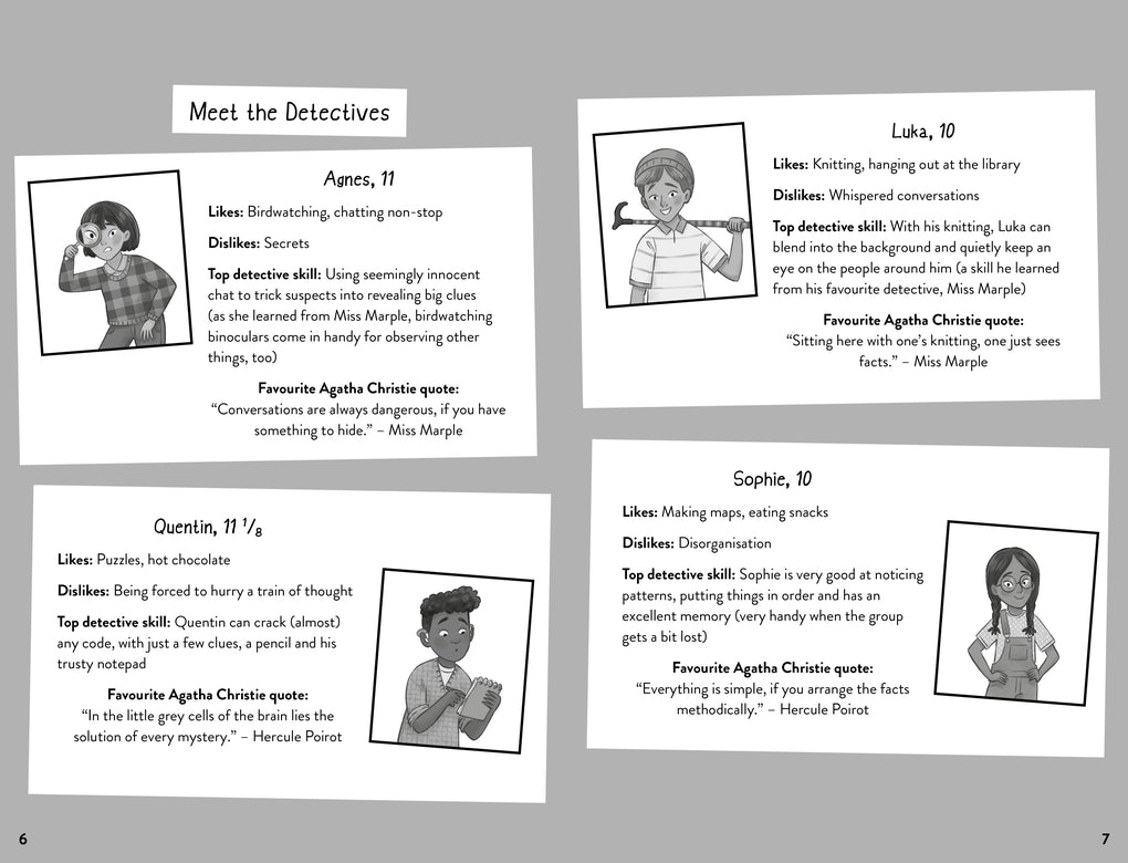 The Official Agatha Christie After School Detectives Club by Gareth Moore, Laura Jayne Ayres, Katie Kear