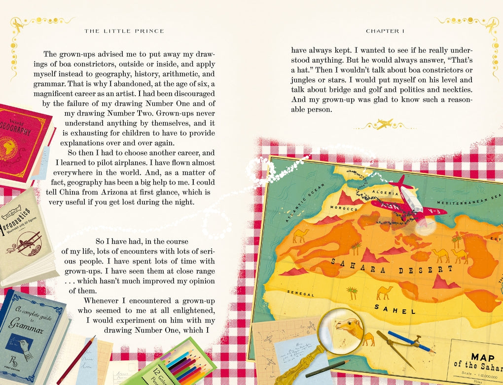 The Little Prince by Antoine de Saint-Exupéry,  MinaLima