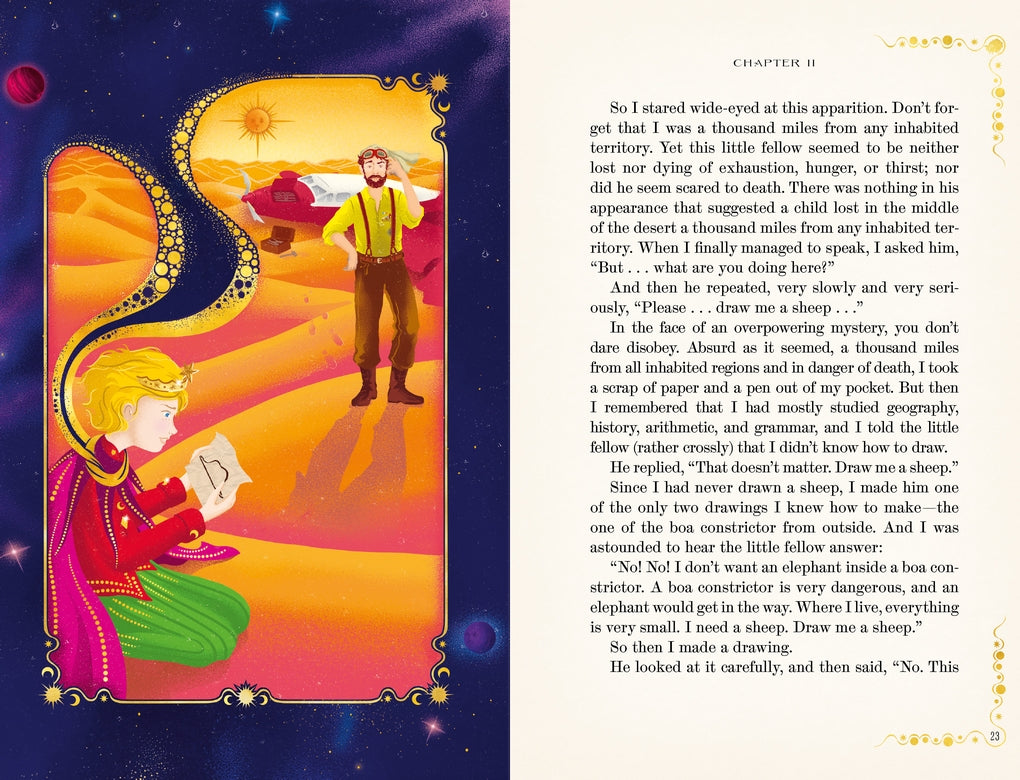 The Little Prince by Antoine de Saint-Exupéry,  MinaLima