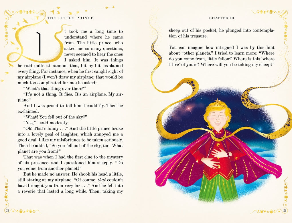 The Little Prince by Antoine de Saint-Exupéry,  MinaLima