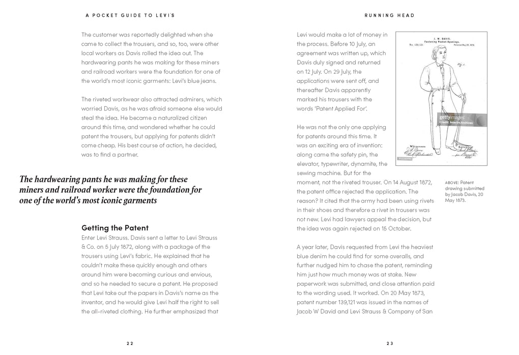 A Pocket Guide to Levi's by Jessica Bumpus