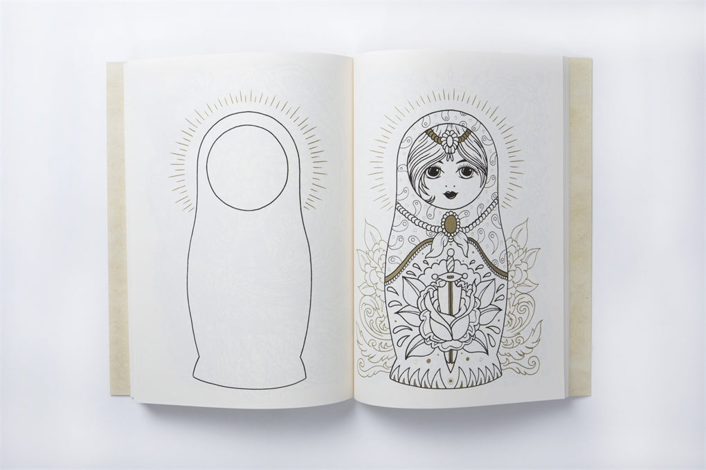 The Tattoo Colouring Book by Oliver Munden