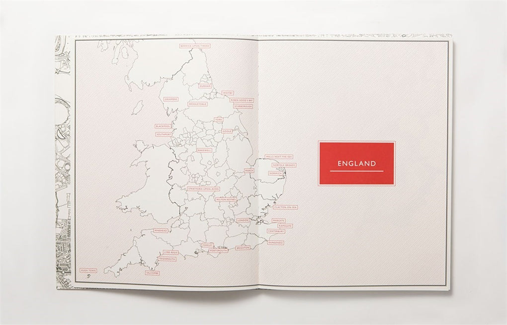 The Great British Colouring Map by Ordnance Survey