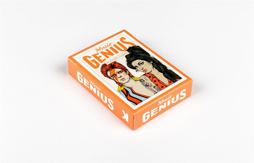 Genius Music (Genius Playing Cards) by Rik Lee, Laurence King Publishing