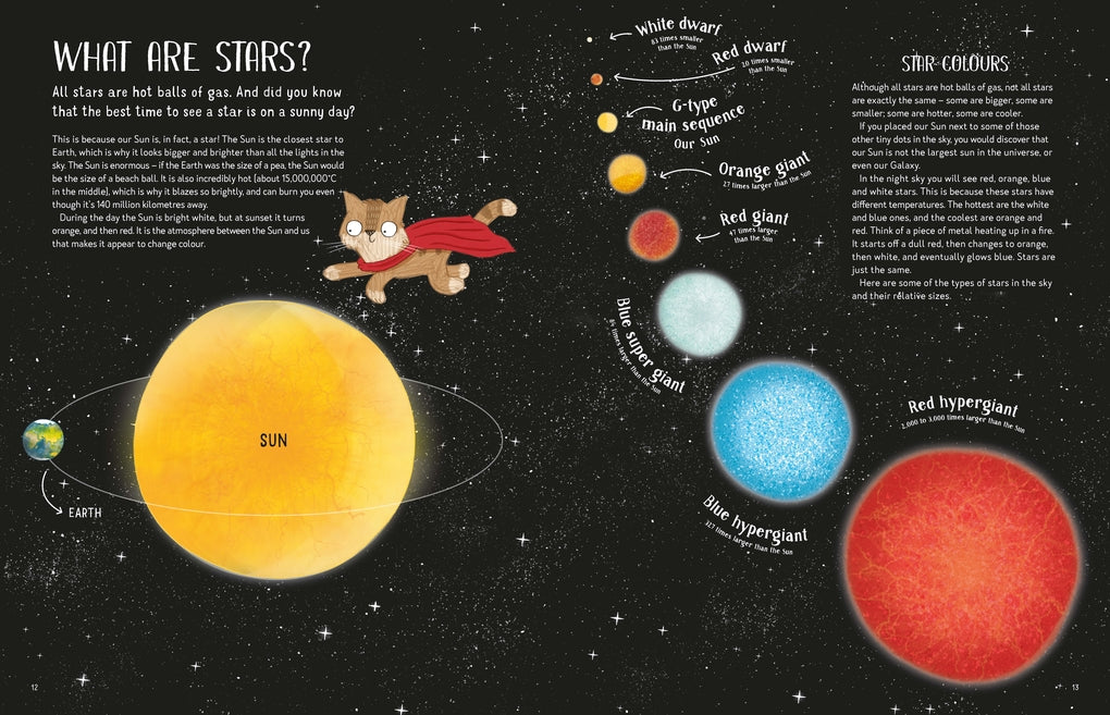 A Cat's Guide to the Night Sky by Stuart Atkinson, Brendan Kearney
