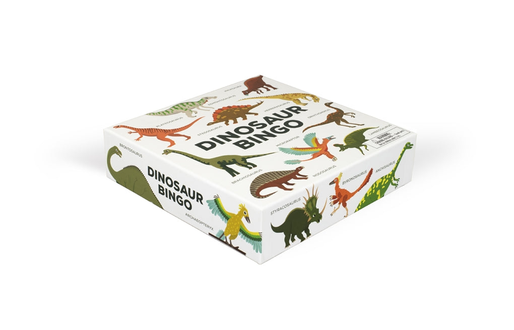 Dinosaur Bingo by Caroline Selmes, Laurence King Publishing