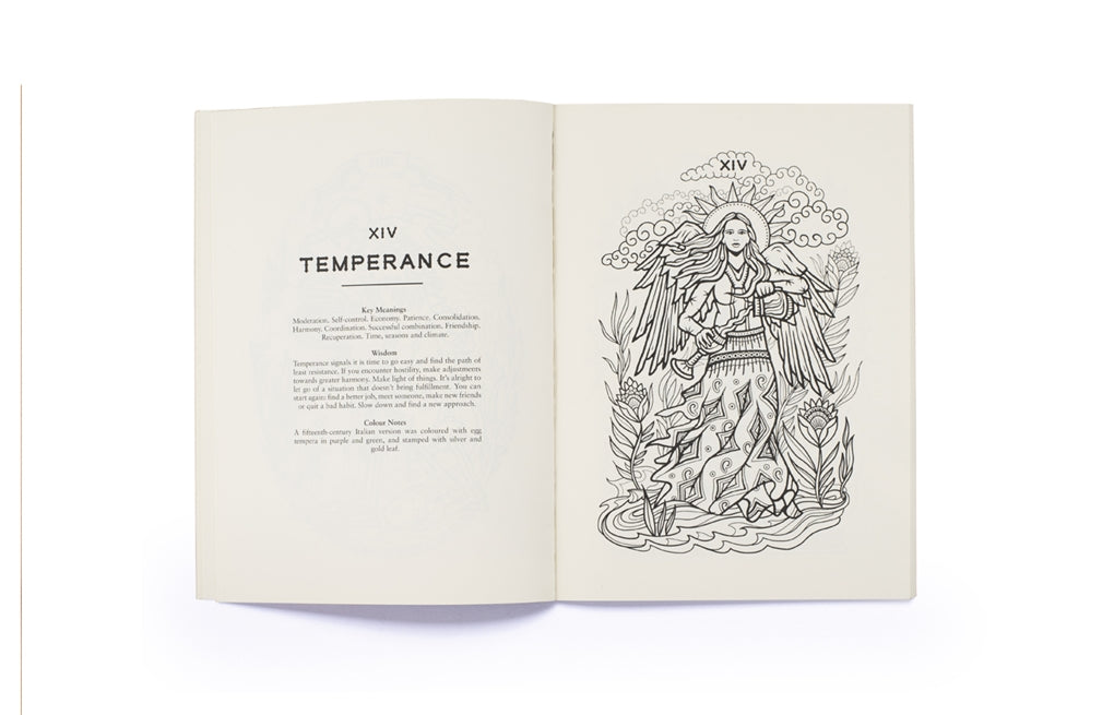 Tarot Colouring Book by Diana McMahon Collis, Oliver Munden