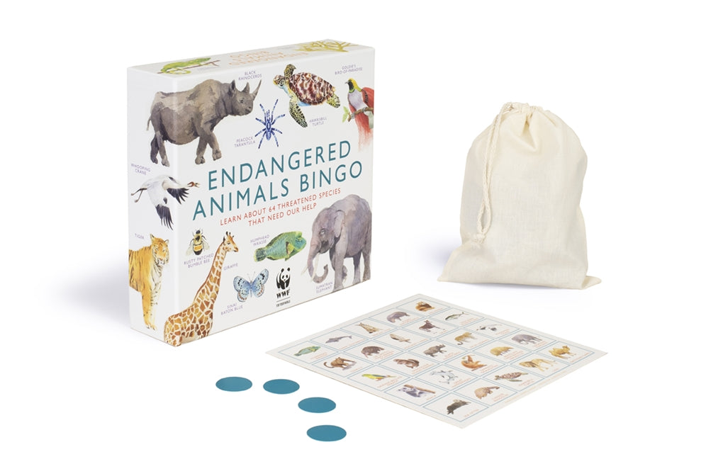 Endangered Animals Bingo by Marcel George, Magma Publishing Ltd