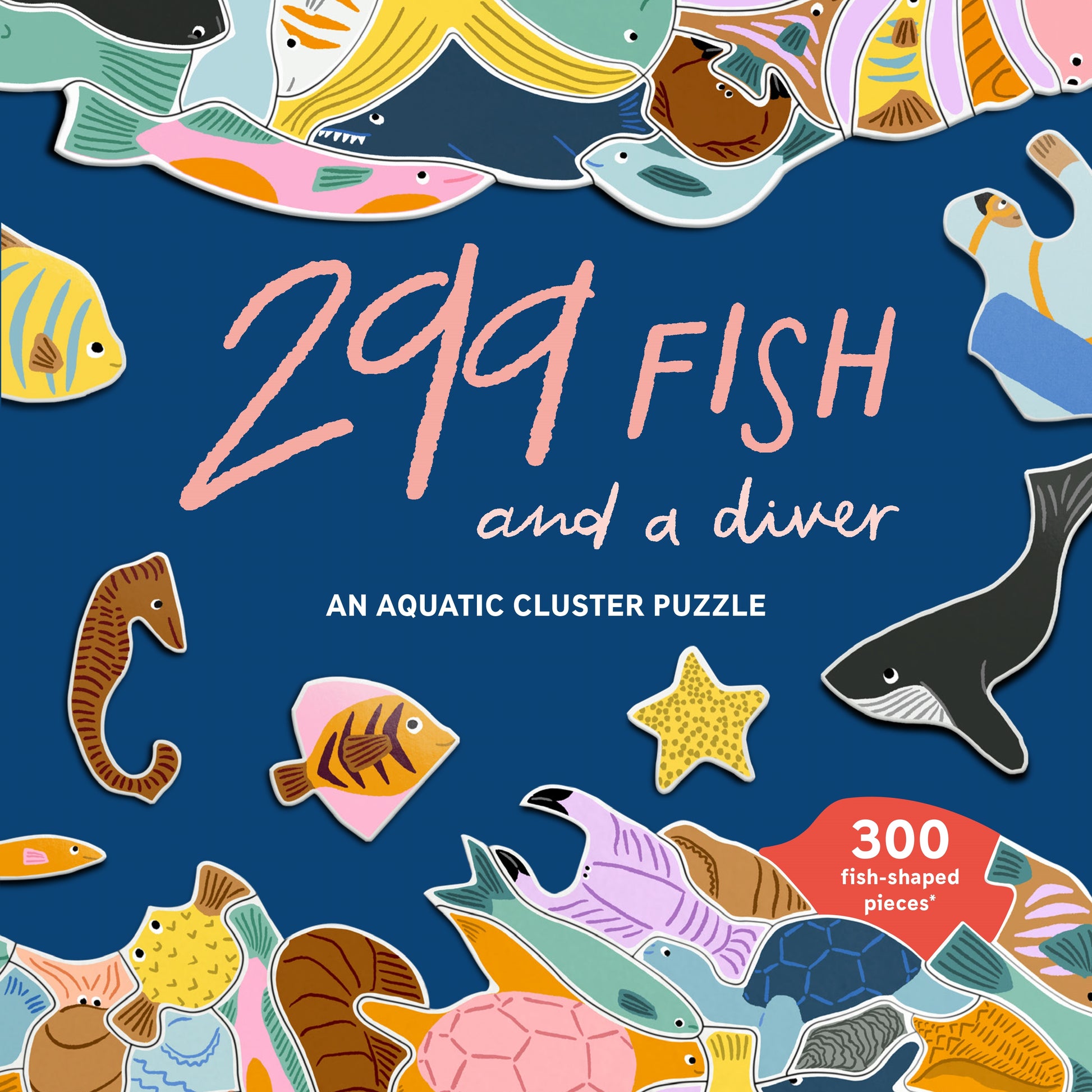 299 Fish (and a diver) by Léa Maupetit, Laurence King Publishing