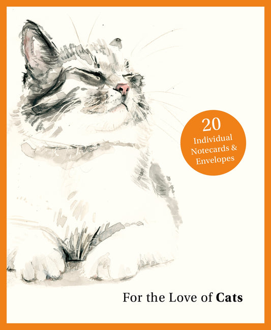 For the Love of Cats: 20 Individual Notecards and Envelopes by Sarah Maycock, Ana Sampson