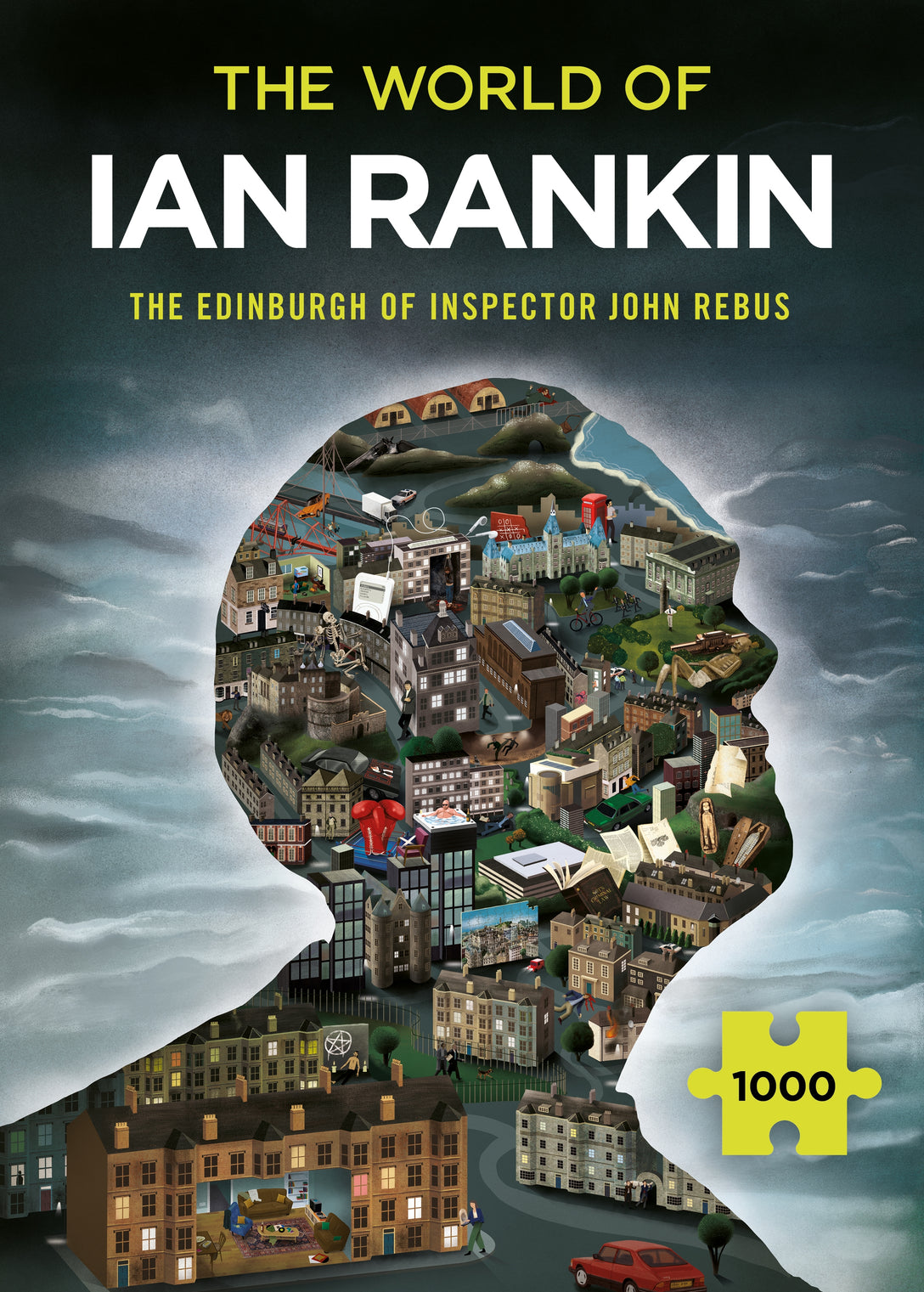 The World of Ian Rankin: The Edinburgh of Inspector John Rebus by Barry Falls, Ian Rankin