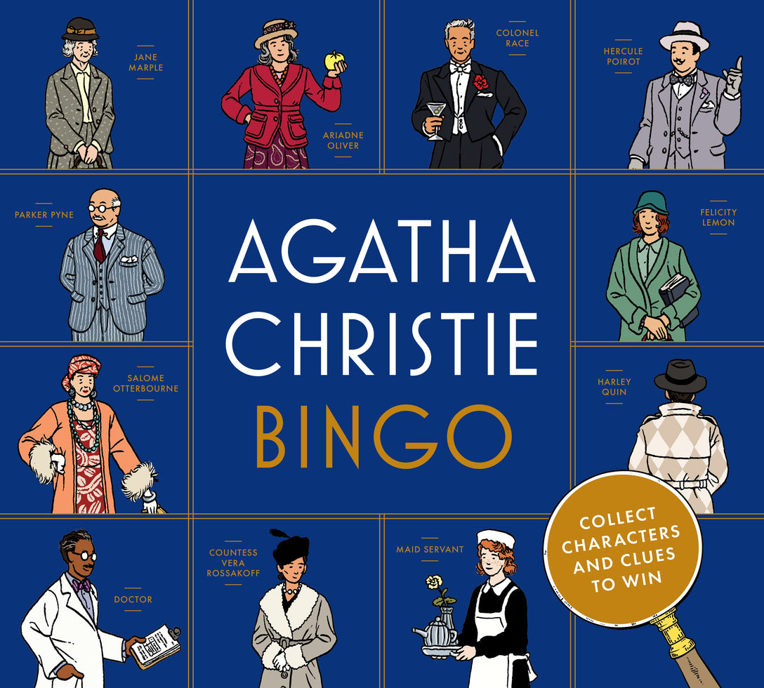 Agatha Christie Bingo by Ilya Milstein