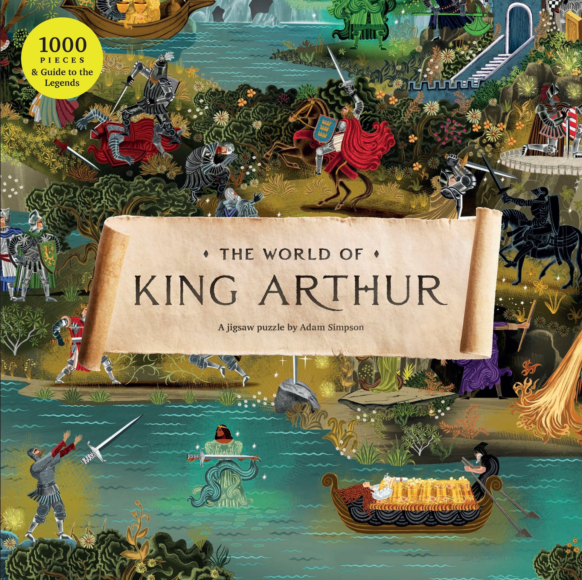 The World of King Arthur by Natalie Rigby, Adam Simpson, Tony Johns