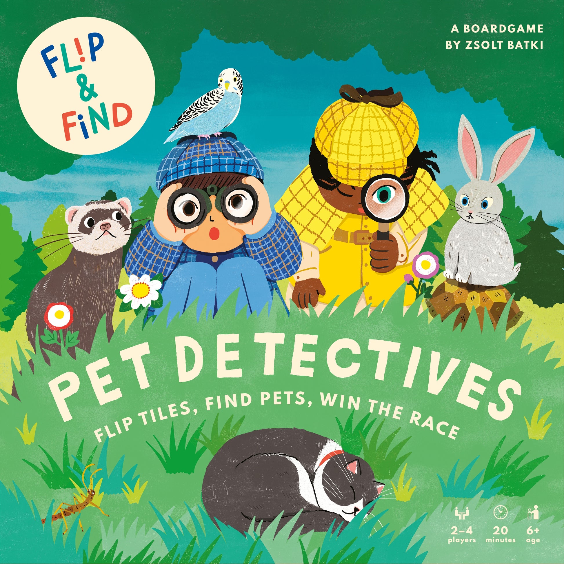Flip and Find: Pet Detectives by Zsolt Batki, Yeji Yun