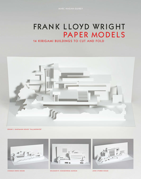Frank Lloyd Wright Paper Models by Marc Hagan-Guirey