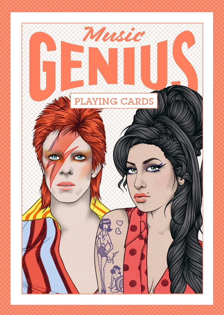 Genius Music (Genius Playing Cards) by Rik Lee, Laurence King Publishing