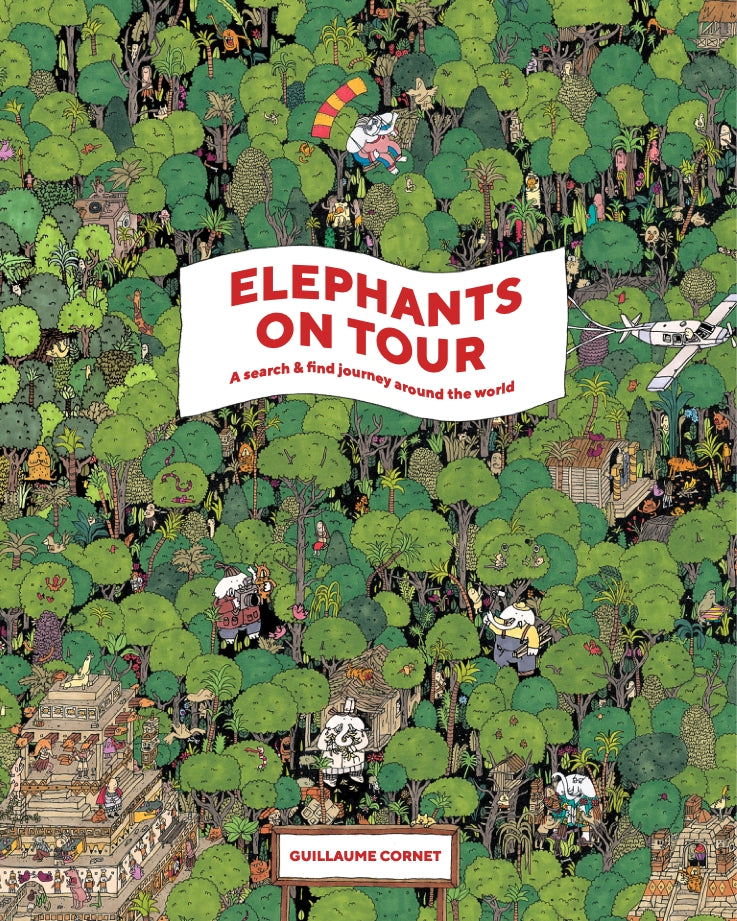Elephants on Tour by Guillaume Cornet