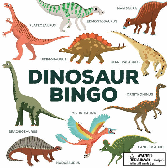 Dinosaur Bingo by Caroline Selmes, Laurence King Publishing