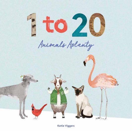 1 to 20 Animals Aplenty by Katie Viggers