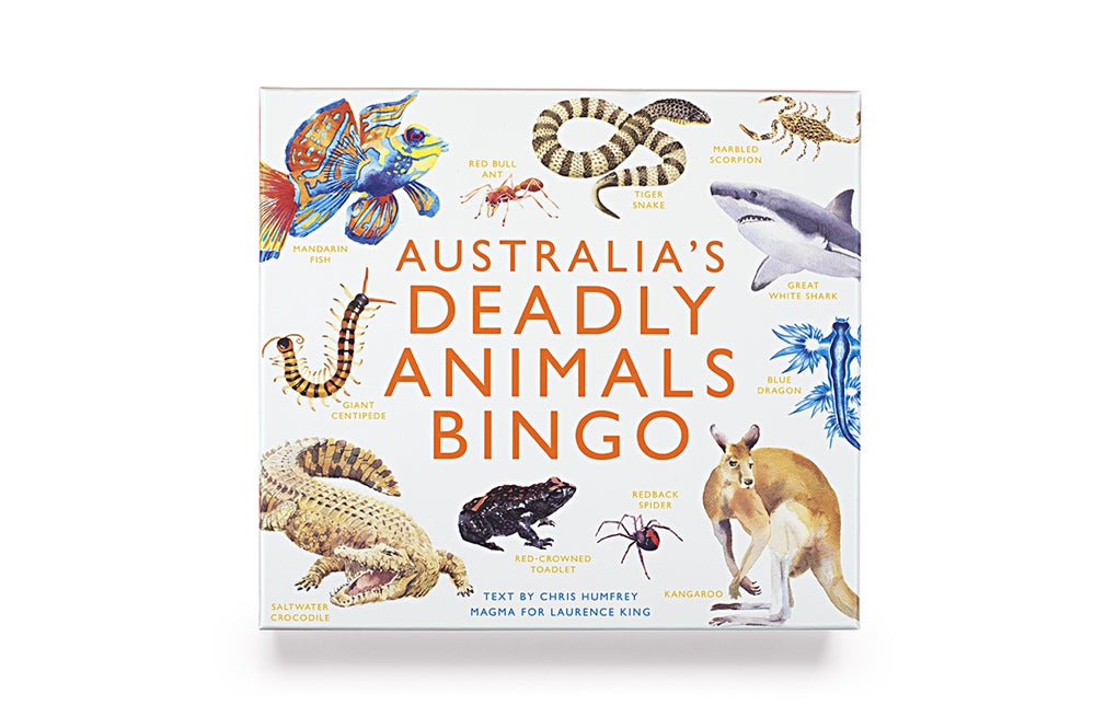 Australia's Deadly Animals Bingo by Marcel George, Magma Publishing Ltd