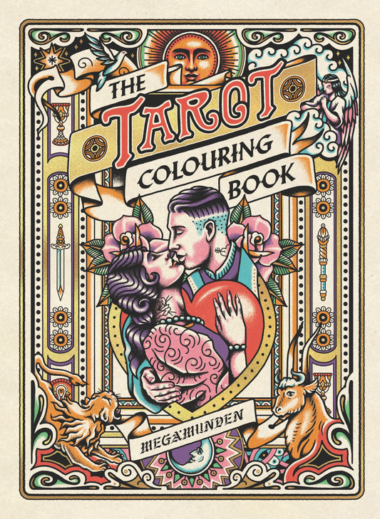 Tarot Colouring Book by Oliver Munden, Diana McMahon Collis