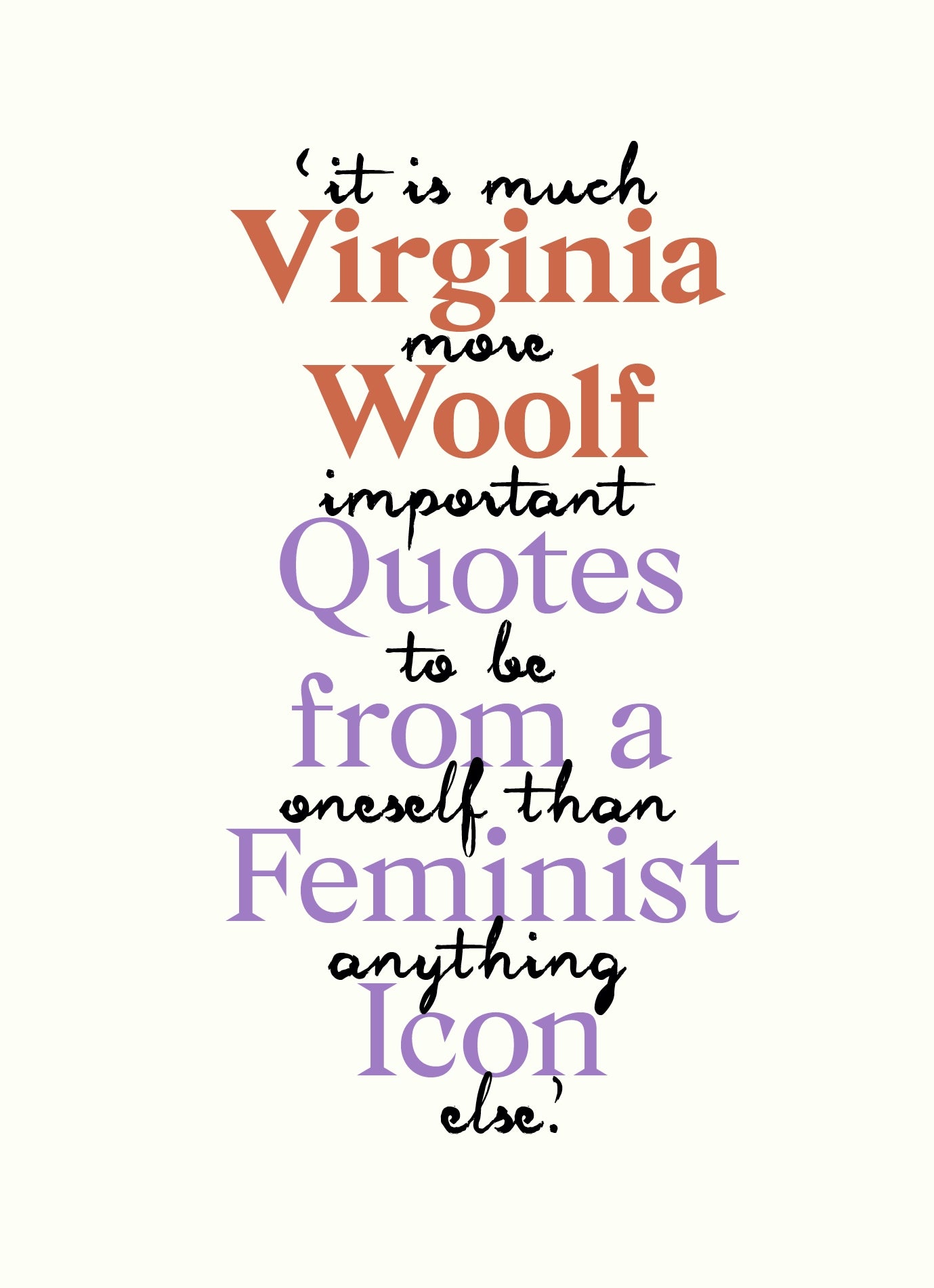 Virginia Woolf by Virginia Woolf
